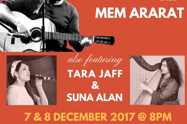 Nights Of Kurdish Songs With Mem Ararat Tara Jaff And Suna Alan Tickets London Music Billetto United Kingdom