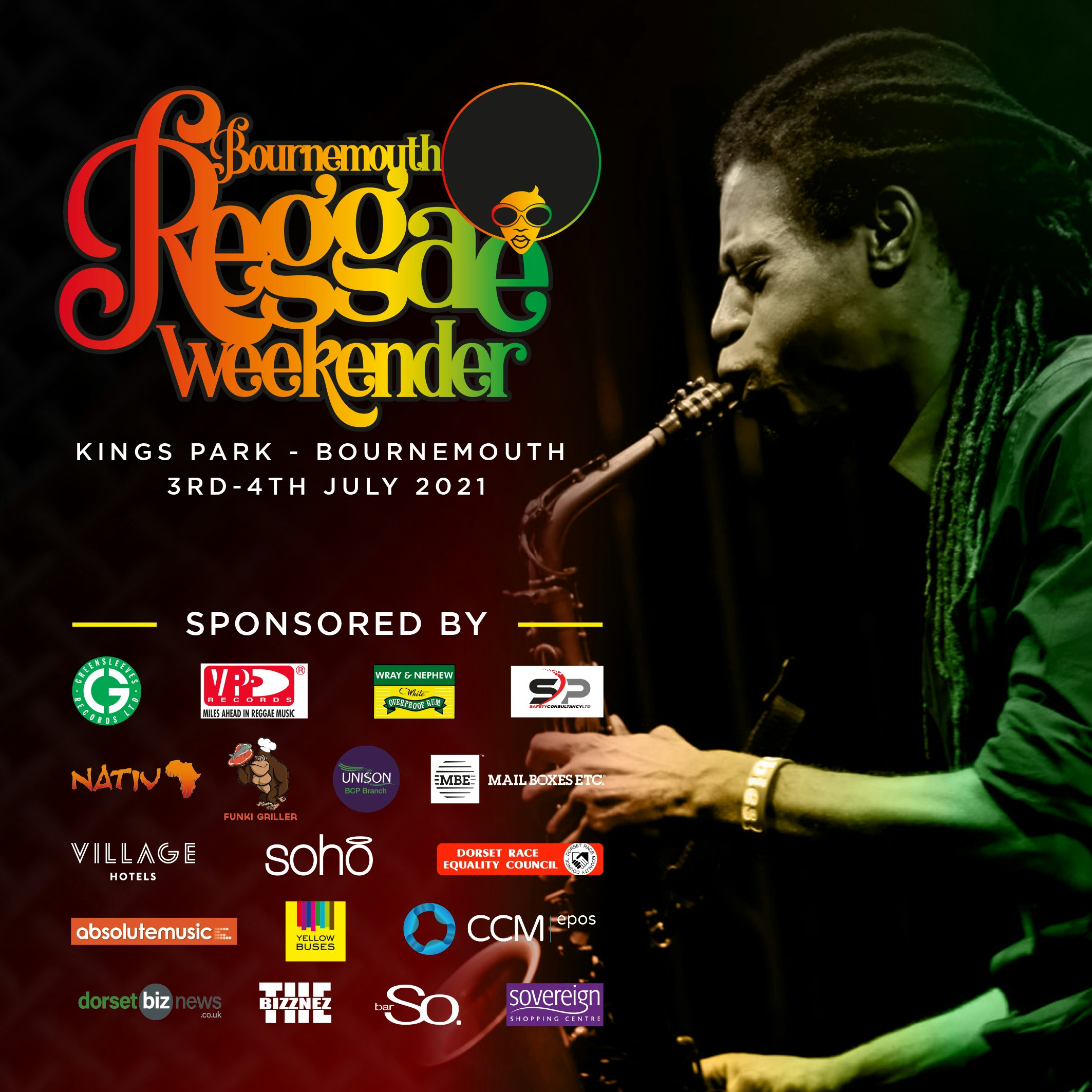 Bournemouth Reggae Weekender 2021 Bournemouth Reggae Weekender 2021